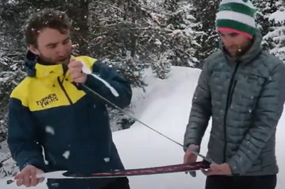 How To Fold Climbing Skins In High Winds