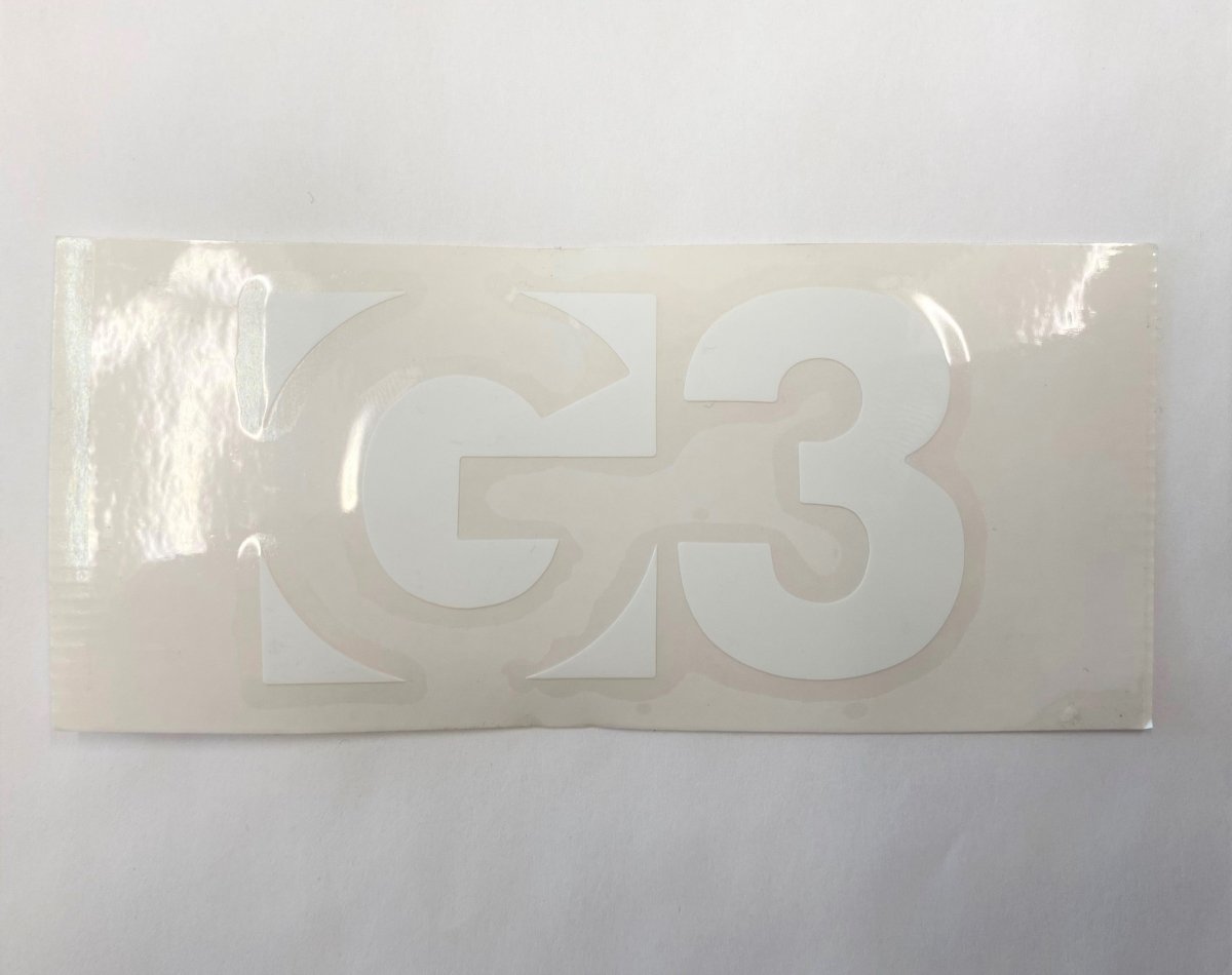 G3 Die Cut Logo Sticker - Accessories - G3 Store [CAD]