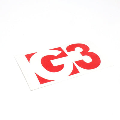 G3 Die Cut Logo Sticker - Accessories - G3 Store [CAD]